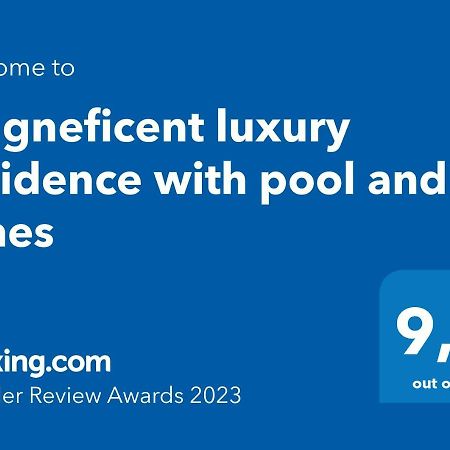 Magneficent Luxury Residence With Pool And Fitnes Stambuł Zewnętrze zdjęcie